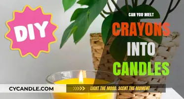 Creative Candle Making: Melting Crayons into Unique DIY Candles