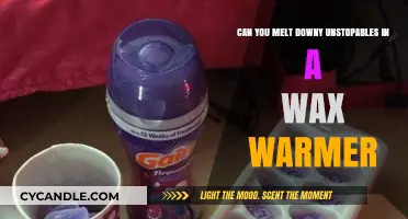 Melting Downy Unstopables in Wax Warmers: Safe or Risky?