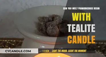 Melting Frankincense Resin with Tealight Candles: A Safe DIY Guide