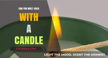 Melting Gold with a Candle: Is It Possible? A Quick Guide