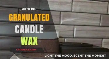 Melting Granulated Candle Wax: Techniques, Tips, and Creative Uses