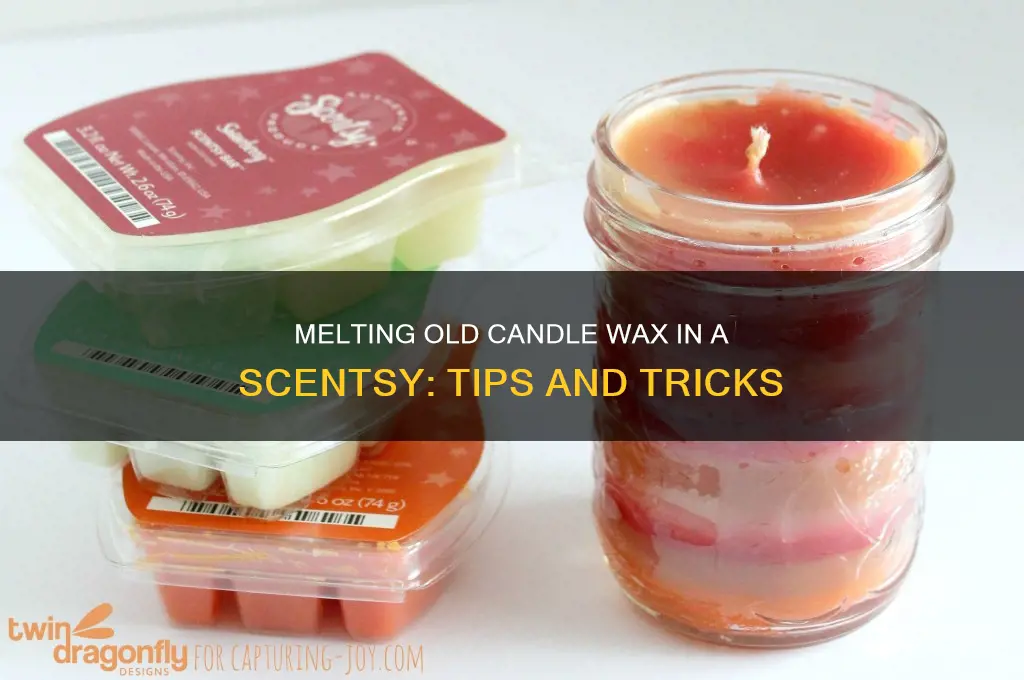 can you melt old candle wax in a sensy