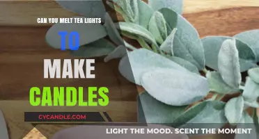 Melt Tea Lights to Create DIY Candles: A Simple Guide