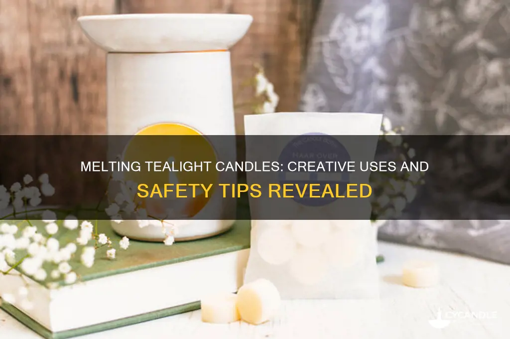 can you melt tealight candles