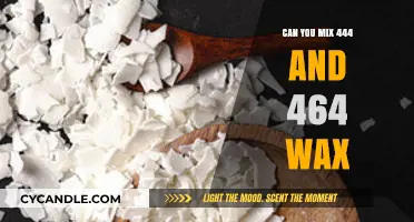 Mixing 444 and 464 Wax: Compatibility, Techniques, and Best Practices