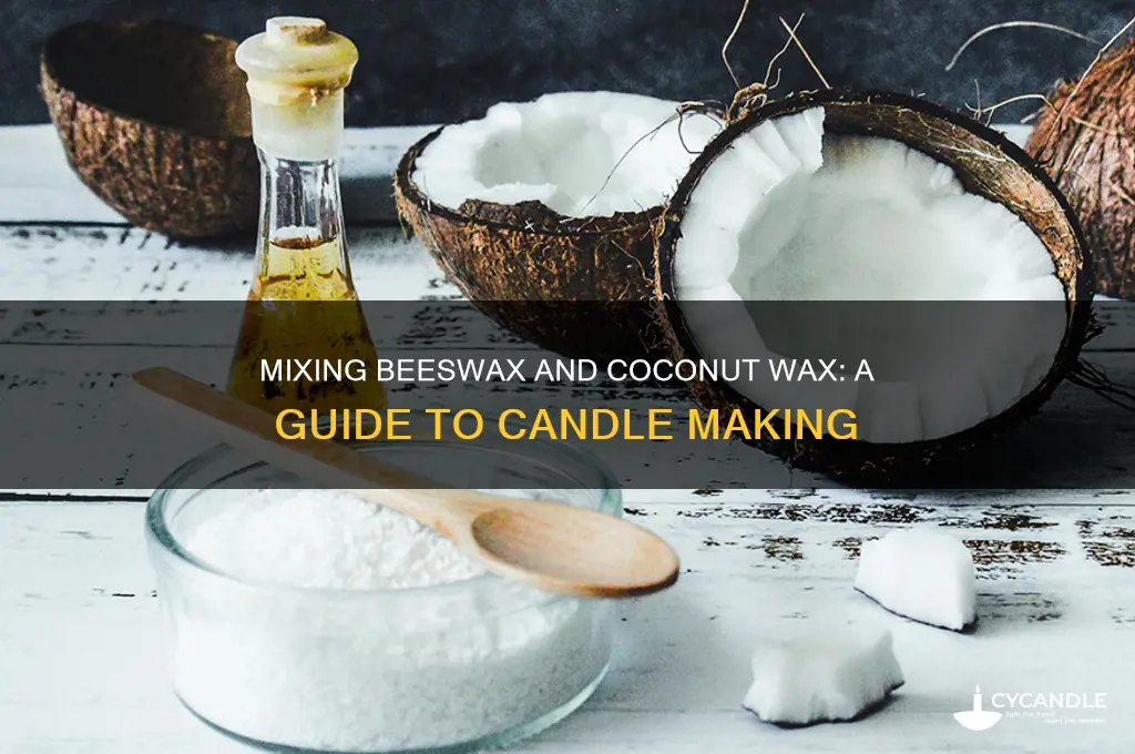 can you mix beeswax and coconut wax