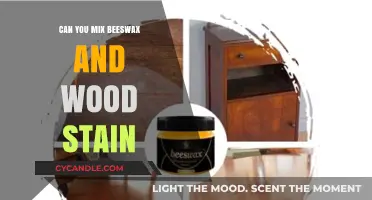 Mixing Beeswax and Wood Stain: A Guide to Safe Application