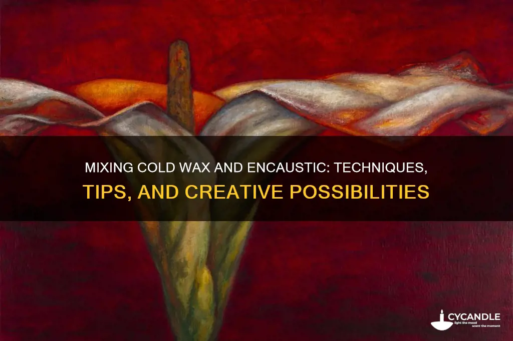can you mix cold wax and encaustic