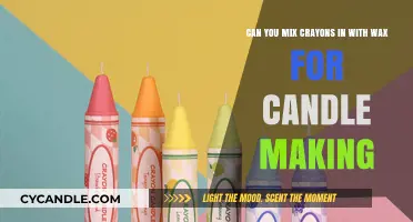 Mixing Crayons with Wax: A Creative Twist for Candle Making?
