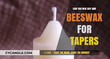 Mixing Soy and Beeswax for Tapers: A Candle-Making Experiment