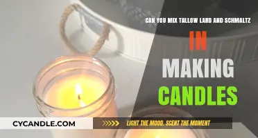 Mixing Tallow, Lard, and Schmaltz: A Guide to Unique Candle Making