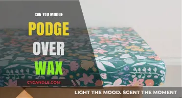 Mod Podge Over Wax: Creative Crafting Tips and Techniques