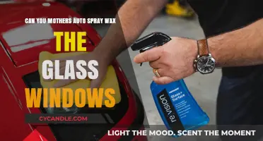 Mothers Auto Spray Wax: Safe for Glass Windows or Not?