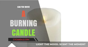 Moving a Burning Candle: Safe Practices and Potential Risks Explained