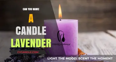 Can You Name a Candle Lavender? Exploring Scented Wax Creativity