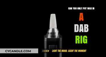 Can You Only Use Wax in a Dab Rig? Exploring Concentrate Options