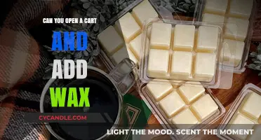 How to Open a Cart and Add Wax: A Simple Guide