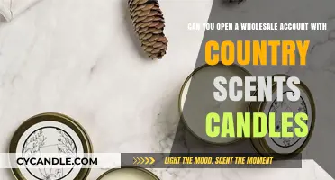 How to Open a Wholesale Account with Country Scents Candles