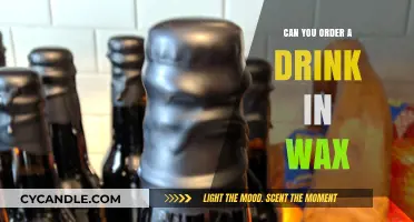 Ordering Drinks in Wax: A Creative Twist on Beverage Presentation