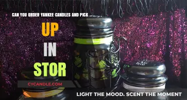 Order Yankee Candles Online, Pick Up In-Store: How It Works