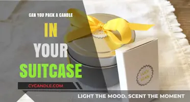 Traveling with Candles: Can You Safely Pack Them in Your Suitcase?