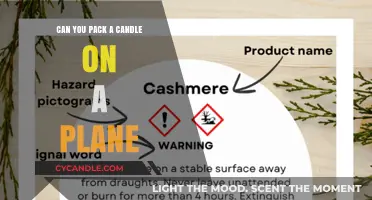 Can You Pack a Candle on a Plane? TSA Rules Explained