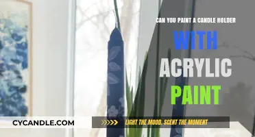 Painting Candle Holders: Acrylic Techniques for a Creative Glow-Up