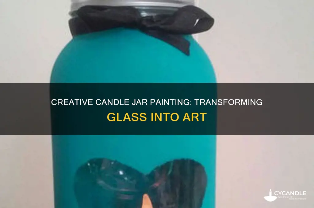 can you paint a candle jar