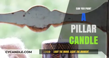 Creative Candle Decor: How to Paint a Pillar Candle Safely