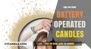 Painting Battery-Operated Candles: Creative DIY Tips and Tricks