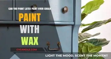 Painting Over Chalk Paint with Wax: Can Latex Paint Work?