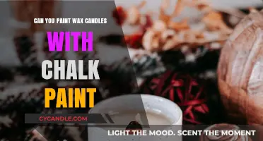 Chalk Paint on Wax Candles: Creative DIY or Craft Fail?