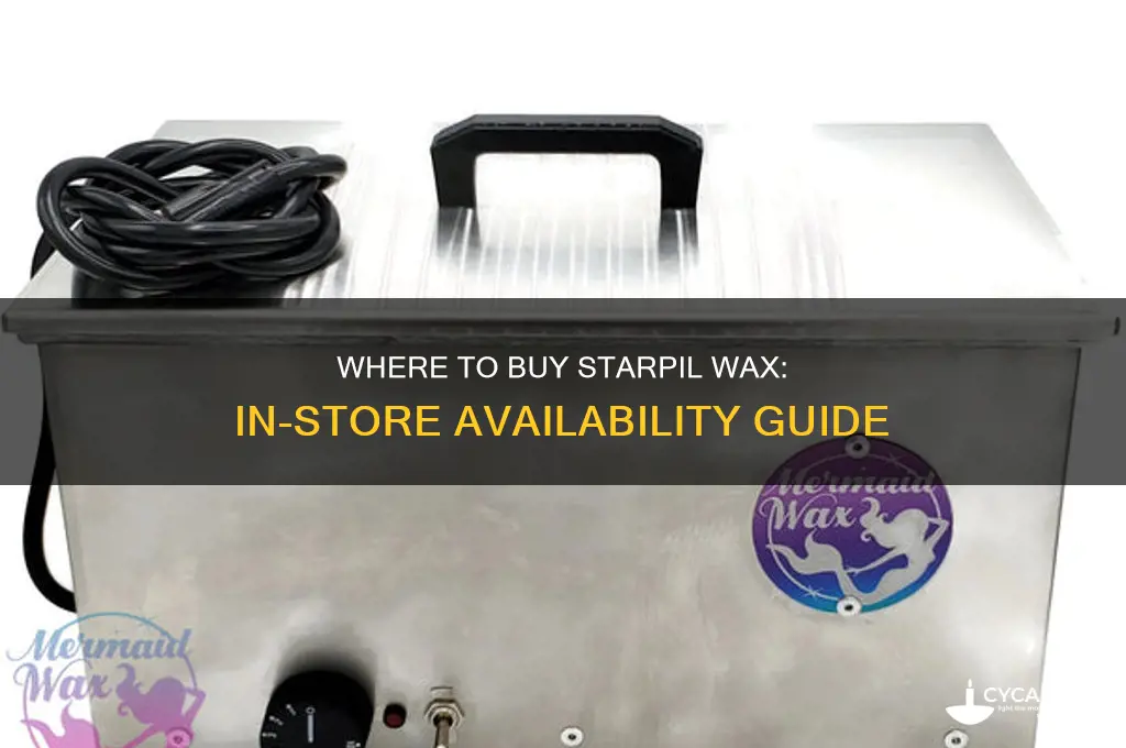 can you pick up starpil wax from a store