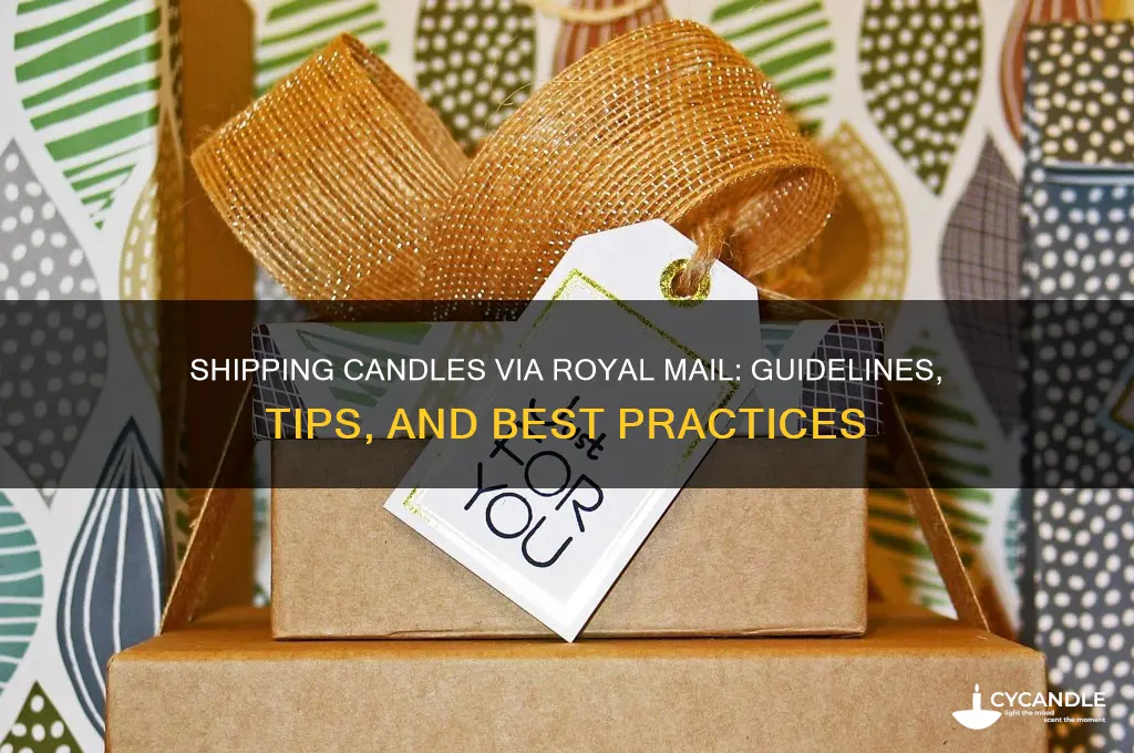 can you post candles royal mail