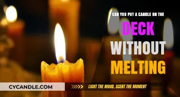 Safely Placing Candles on Decks: Preventing Melting and Damage Tips