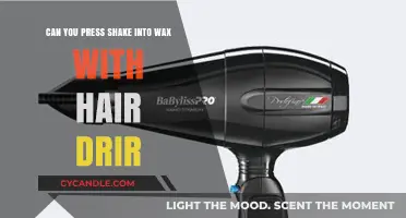Pressing Shake into Wax with Hair Dryer: Tips and Tricks