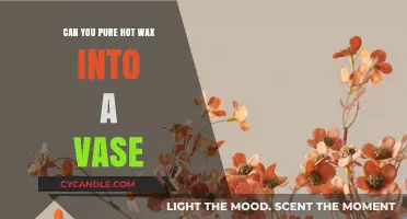 Pouring Hot Wax into a Vase: Creative Ideas and Safety Tips
