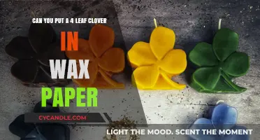 Preserving Luck: How to Safely Seal a 4-Leaf Clover in Wax Paper