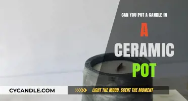 Can You Safely Put a Candle in a Ceramic Pot?
