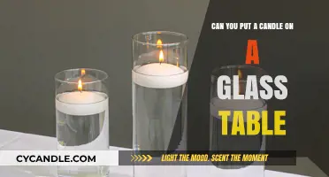 Candle on Glass Table: Safe Practice or Risky Move?