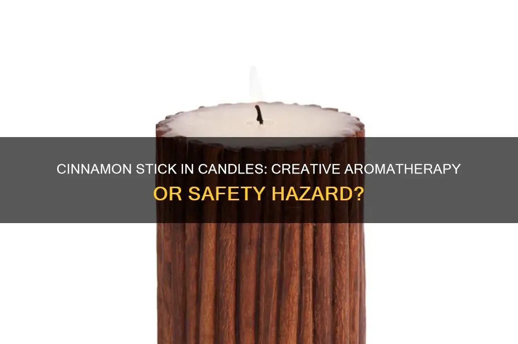 can you put a cinnamon stick in a candle