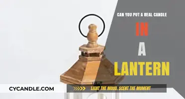 Real Candles in Lanterns: Safe Practices and Creative Alternatives