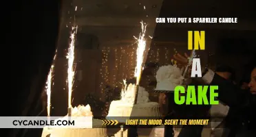 Sparkler Candles in Cakes: Safe or Risky Celebration Idea?