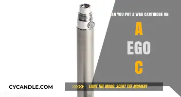 Can You Use a Wax Cartridge on an Ego C Twist?