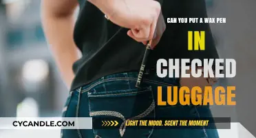 Can You Pack a Wax Pen in Checked Luggage? TSA Rules Explained