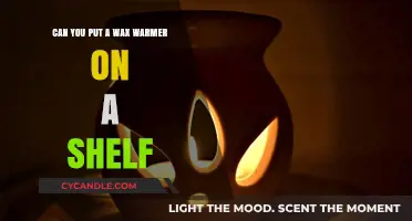 Can You Safely Place a Wax Warmer on a Shelf?