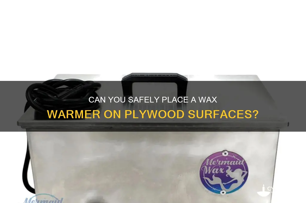 can you put a wax warmer on plywiid