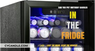 Chilling Birthday Candles: Should You Store Them in the Fridge?