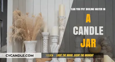 Can You Safely Pour Boiling Water into a Candle Jar?