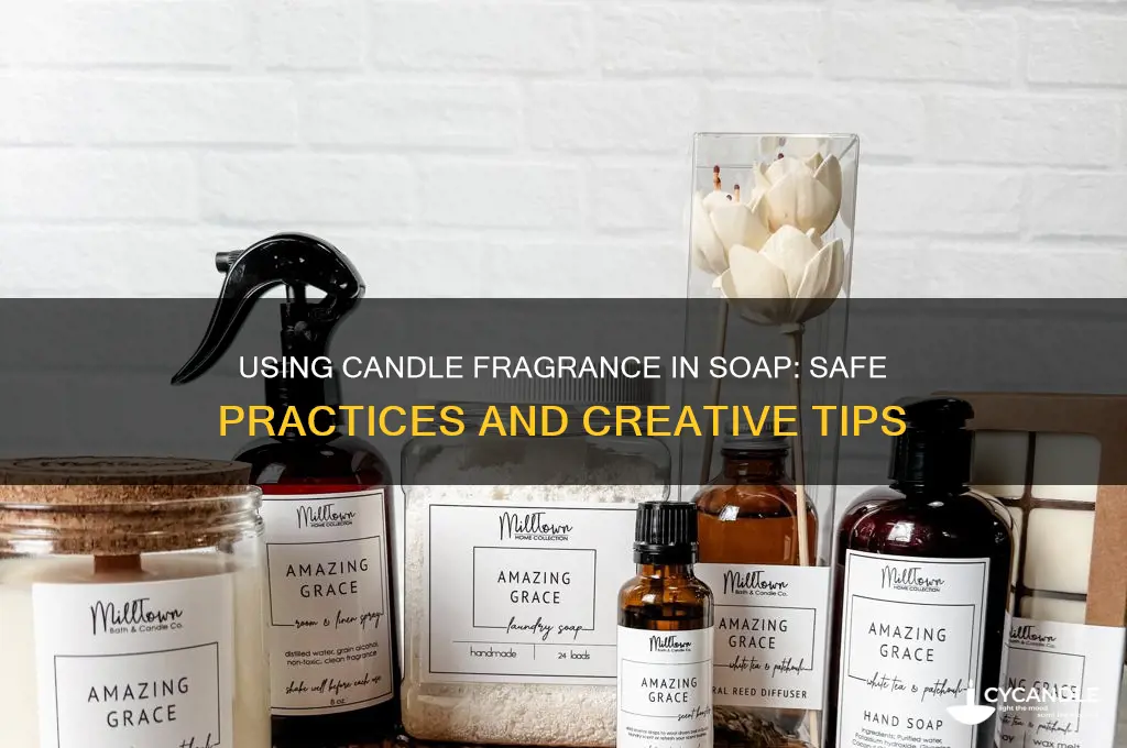 can you put candle fragrance in soap